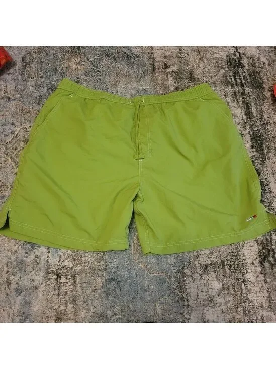 Men's Green Swim Shorts Size XL