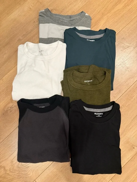 Old Navy Kids Long-Sleeve Tee Pack (6)