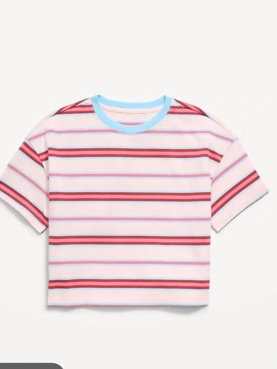 Girls striped tee