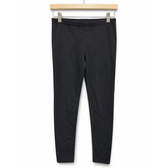 Old Navy Girls Carbon Gray Stretch Cotton Leggings Pants Size‎ L 10-12 Regular