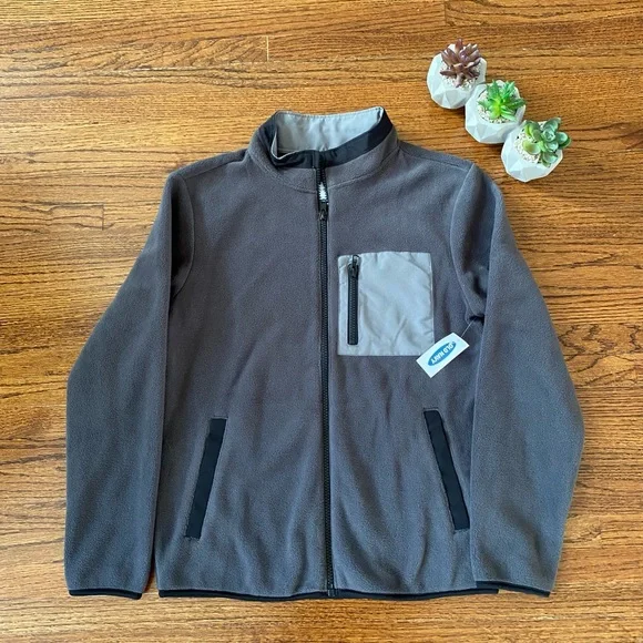 Grey Fleece Jacket NWT