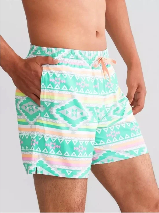 Chubbies The En Fuego Swim Trunks Men's Aztec 5.5