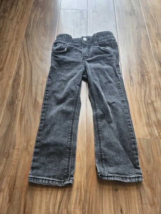 Old Navy Adjustable Waist Straight Leg Denim Jeans 3t