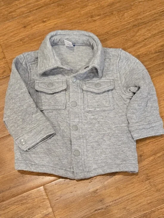 Old Navy Long Sleeve Button Down Quilted Sweater Jacket