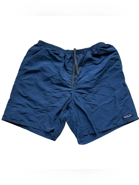 Patagonia Baggies Swim Trunks Shorts Blue Lined Mens Large Outdoor Beach Surf