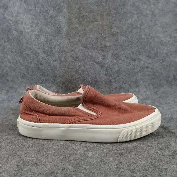 Old Navy Shoes Kids 13 Sneaker Slip On Sedona Casual Canvas Youth Girl Boy Brown
