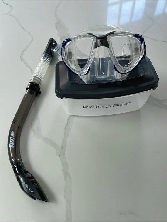 ScubaPro Scout Diving Mask and XS Scuba Bypass Elite Snorkel