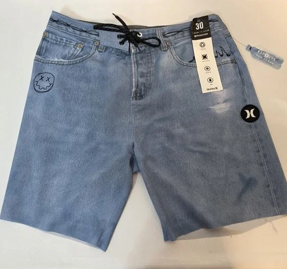 Hurley Phantom Mens Sz 30 Eco Denim 18