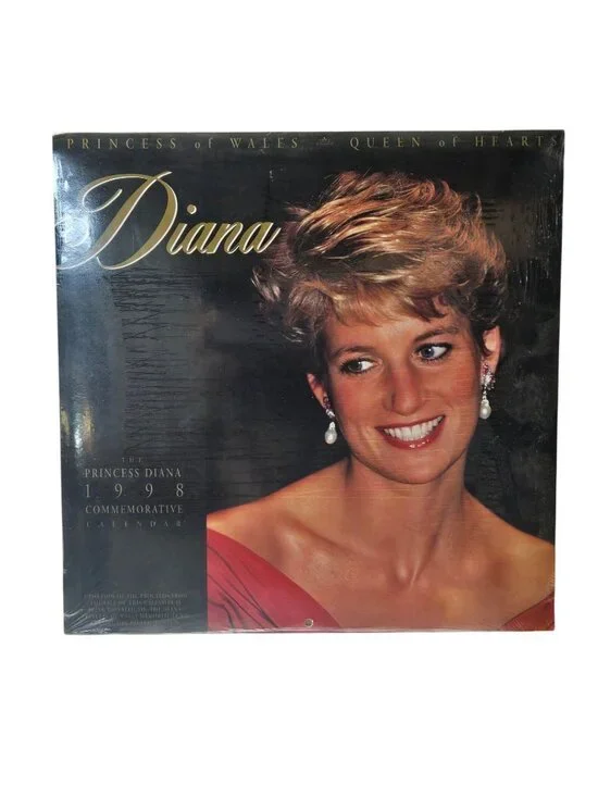 Princess Diana 1998 Calendar NOS Treasury Of Unforgettable Photographs