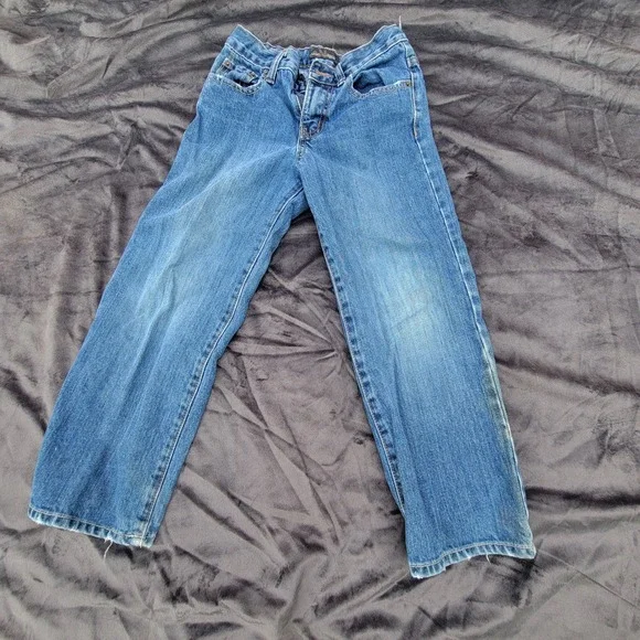 Old‎ Navy Kids Regular Straight Leg Jeans Blue Medium Wash Size 7 Regular 11033