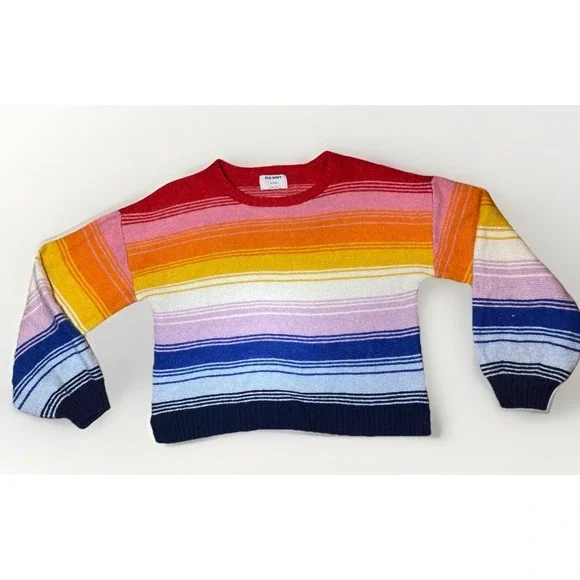 Old Navy Rainbow Sweater Girls XL (14-16)