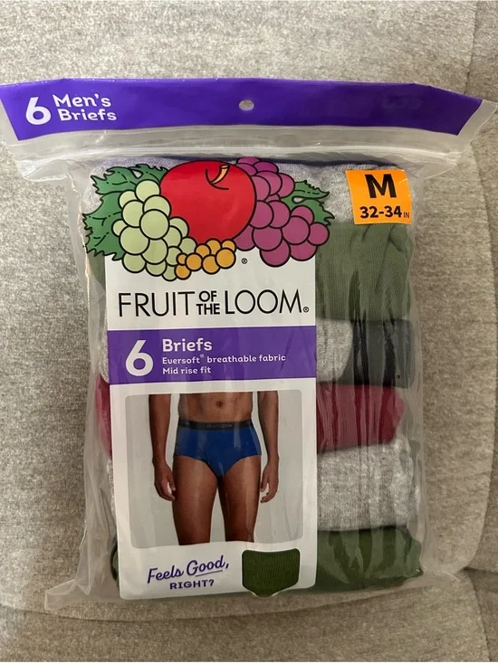 Fruit of the Loom Men's Briefs Multipack - Tag Free