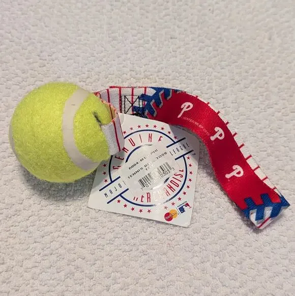 PHILADELPHIA PHILLIES MLB Tennis Ball Toss Fetch Dog Toy Hunter NEW