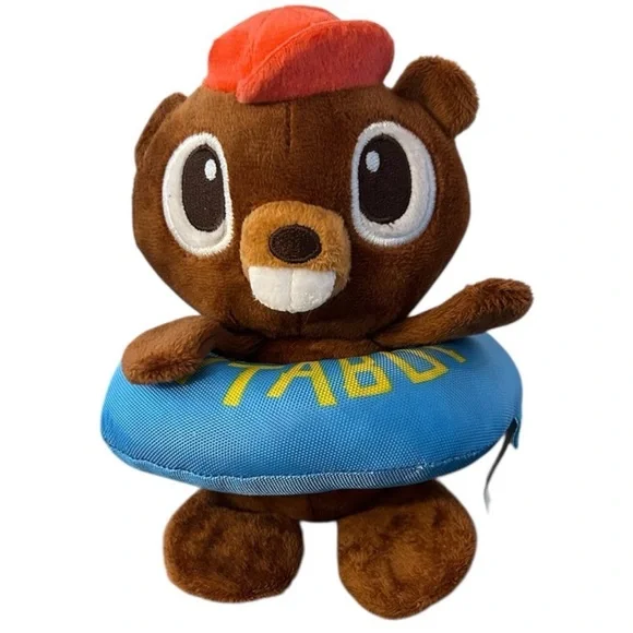 BarkBox Lil' Bucky beaver plush dog toy not Bucees lol