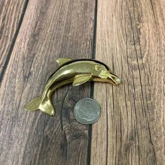 ‎Dolphin Brooch