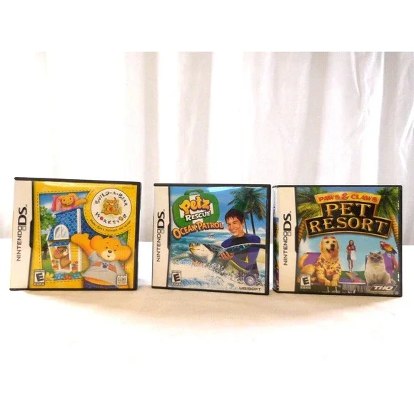 Build-A-Bear Workshop  Paws &‎ Claws  Petz Rescue Ocean Patrol all Complete