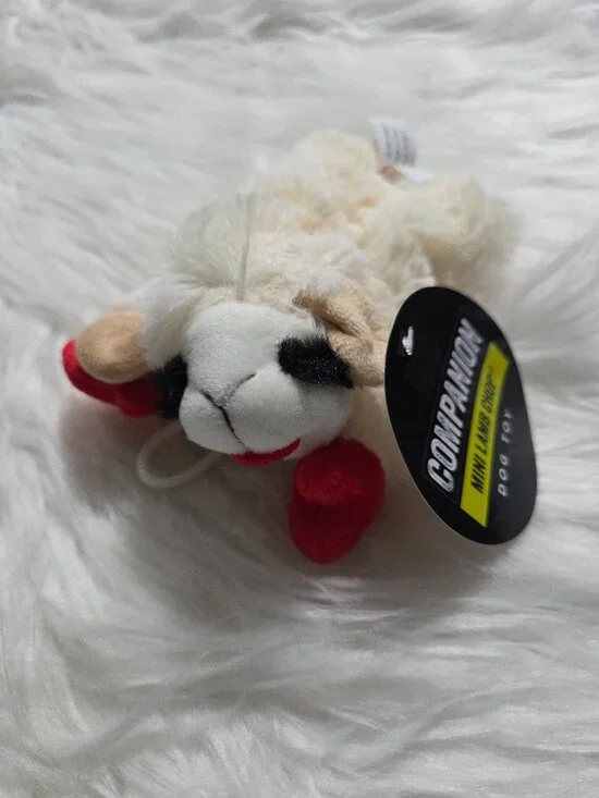 Companion Mini Lamb Chop Dog Toy