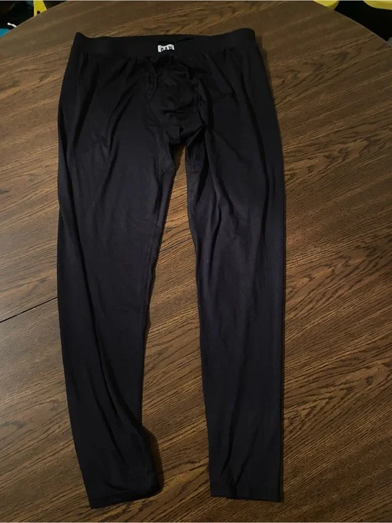 Black GAP Men's Thermal Long Johns
