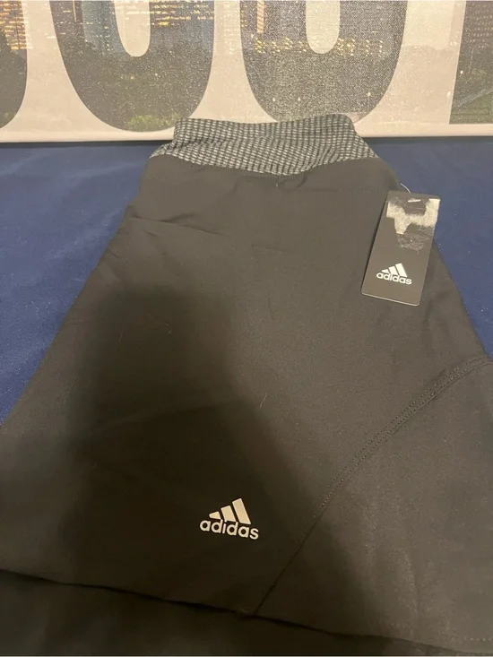 Adidas Black women's flare shorts