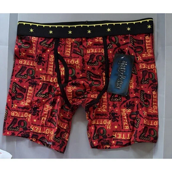 Men’s Harry Potter Boxers Size Medium NWT