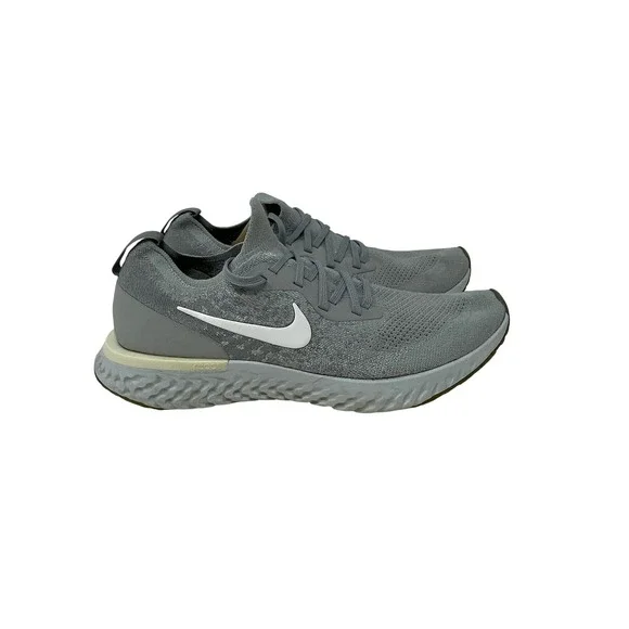 Nike Epic React Flyknit Wolf Grey Mens Running Shoes AQ0067-002 Size 12