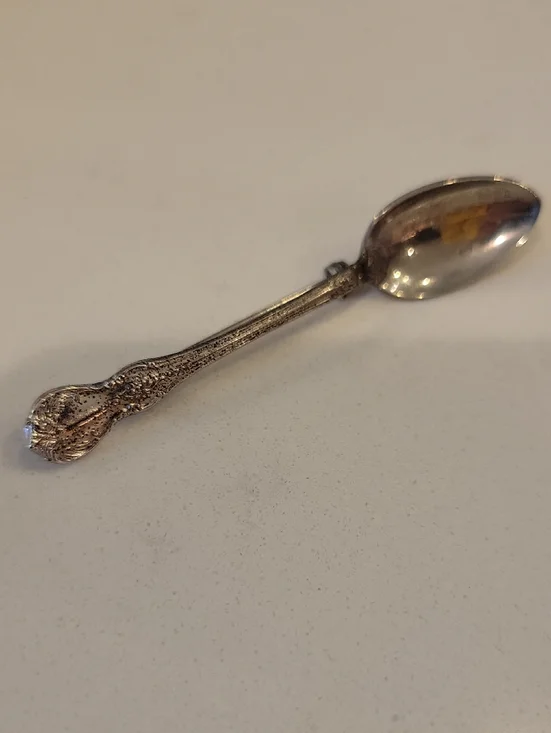 Vintage Spoon Brooch