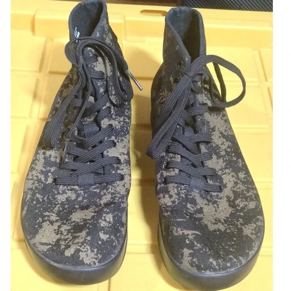 NOBULL High Top Trainer Black Army Green Camo SuperFabric Training Shoes Mens 10