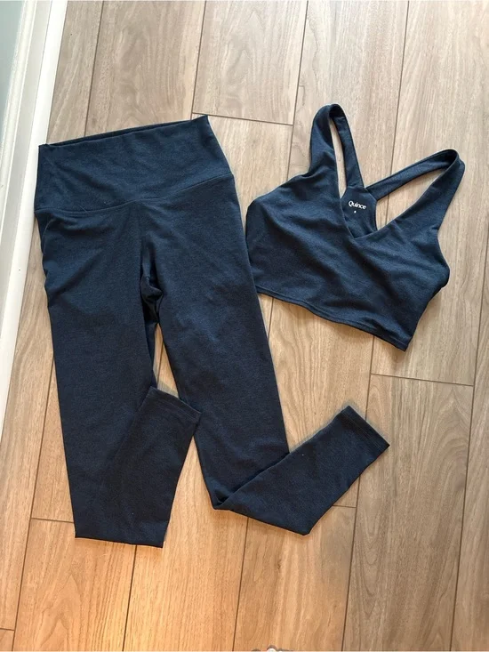 Quince activewear matching set
