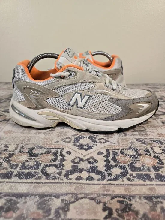 New Balance 725v1 Men's Running Shoes 9 Orange White