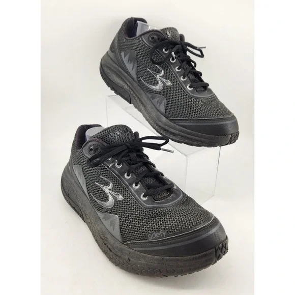 Gravity Defyer g-defy Mighty Walk Ion Walking‎ Shoes Mens 12 Black TB9024MBB