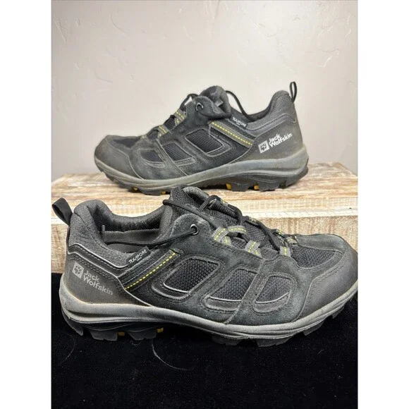 Jack Wolfskin Mens Low Hiking Shoes Grey US 10