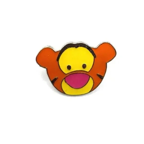 Tigger Cute Character Small Face Disney Parks Trading Pin