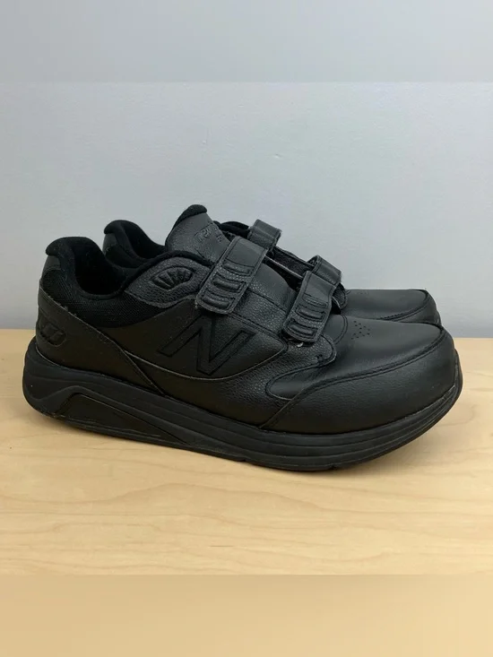 New Balance Men’s Size 9.5 6E (Extra Wide) 928v3 Black Leather Walking Shoes