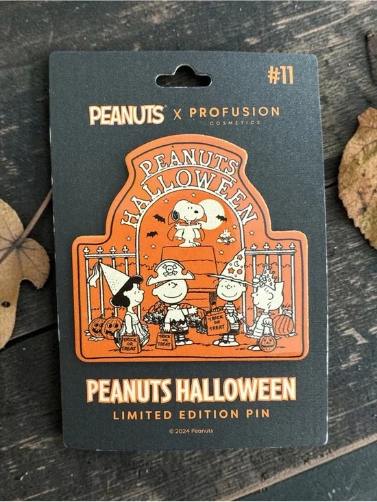 Peanuts x Profusion Cosmetics Limited Edition Pin #11