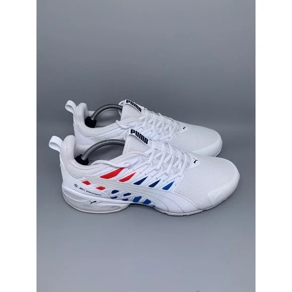 Puma BMW‎ Motorsport Cell Speed White Running Driving 309003-02 Men's Sz 12 NWT