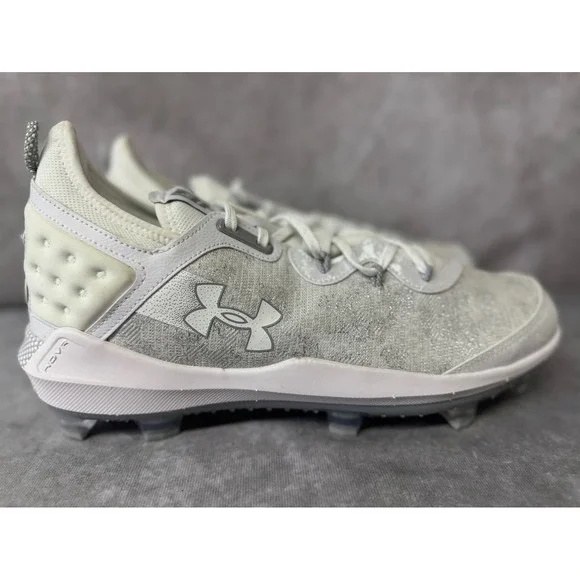 UA Harper 8 Elite Men's Cleats 14 – White/White –‎ No Box