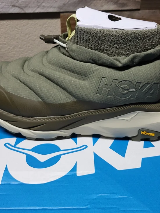 *NEW* Hoka Kaha 2 Frost Moc GTX Olive Green Gore-Tex Vibram Winter Shoe Men's 9D
