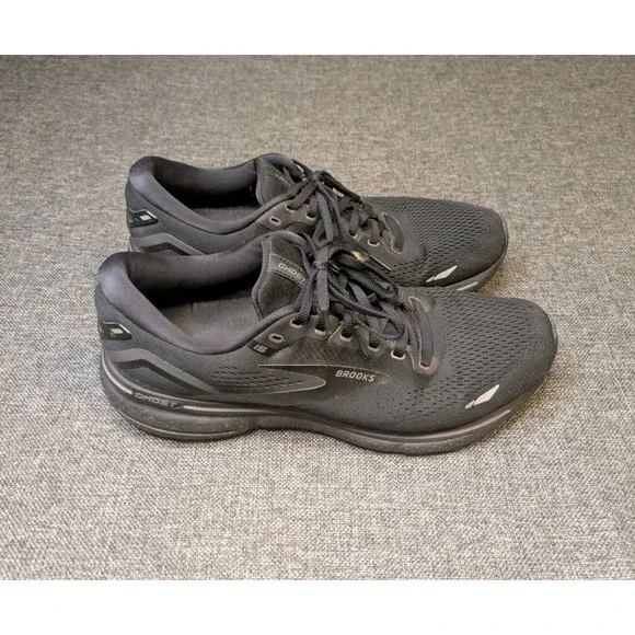 Brooks Ghost 15 Running Shoes Mens 11.5 D Black 1103931D020 Sneakers Low Top