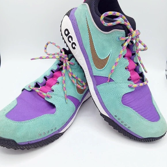 Nike ACG Dog Mountain Shoes Mens‎ Size 12 Rare Purple Trail Hiking AQ0916-300