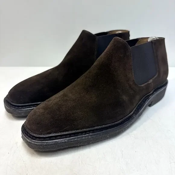 NWOT Polo Ralph Lauren x Alfred Sargent Suede Chelsea Boot Made in England 11 D