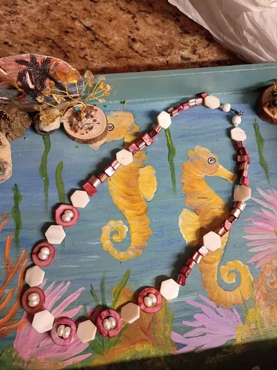 Whispers of the Deep: The Siren's Grace Necklace