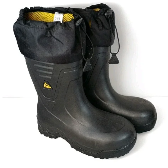Shoes For Crews Bullfrog Elite Soft Toe Work Boot Size Men 5 Women 7 Black 71845