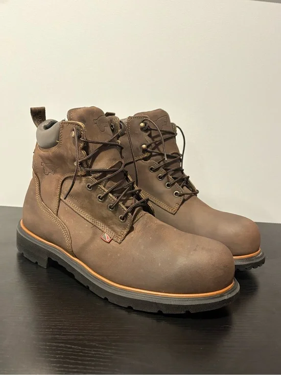 Red Wing 4404 DynaForce Waterproof Steel Toe Work Boots Mens 12 E2