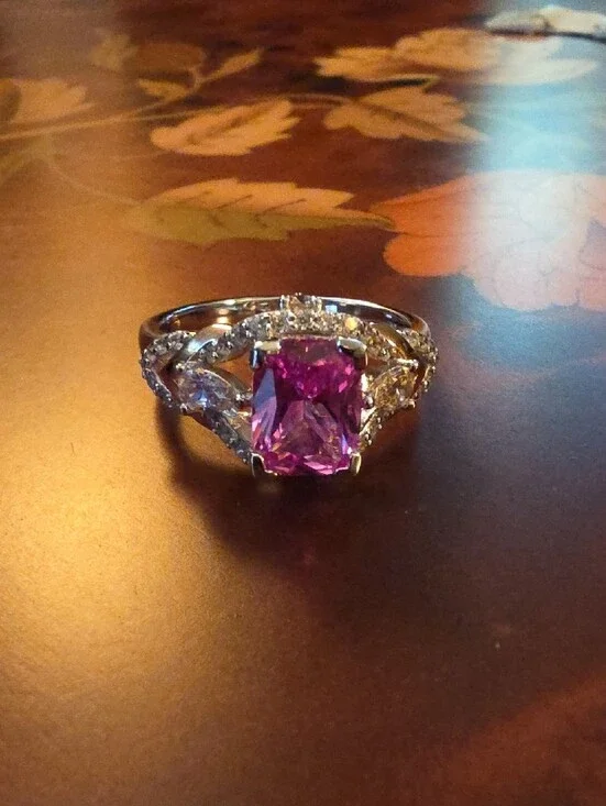 Bella Luce(R) Rhodium Over Silver 