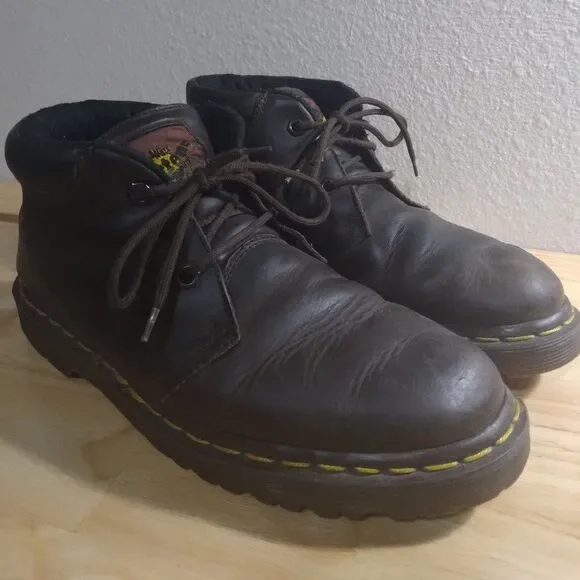 Vintage Dr. Marten's Leather Low Rise Boots