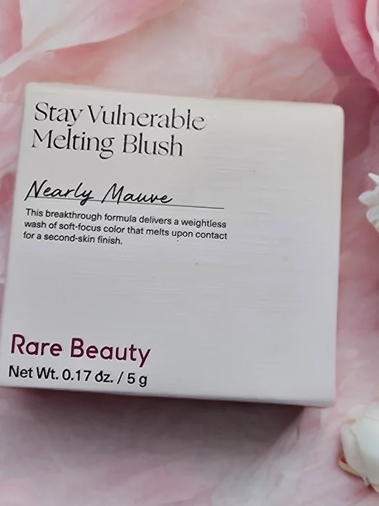 Rare Beauty Stay Vulnerable Melting Blush in Nearly Mauve💄🎀♥️