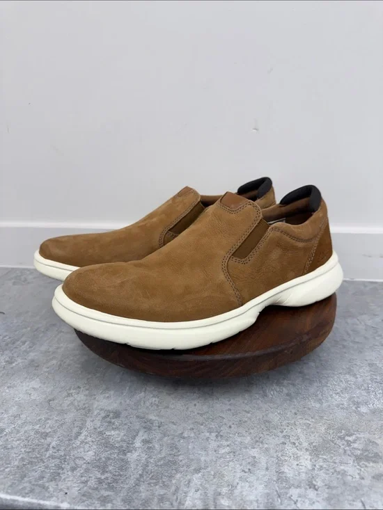 Clarks‎ Collection Bradley Ease Slip On Shoes Men’s 11M Nubuck Leather