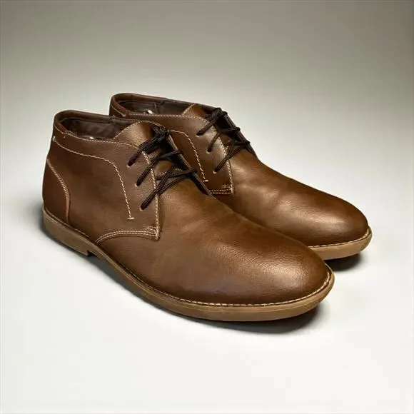 DEXTER COMFORT CORBIN Casual Boot Men's US 12 Brown Cafe Brun Lace Up