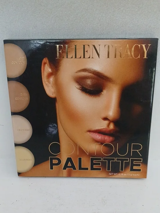 Ellen Tracy Contour Palette - Neutral Brown & Cream Tones