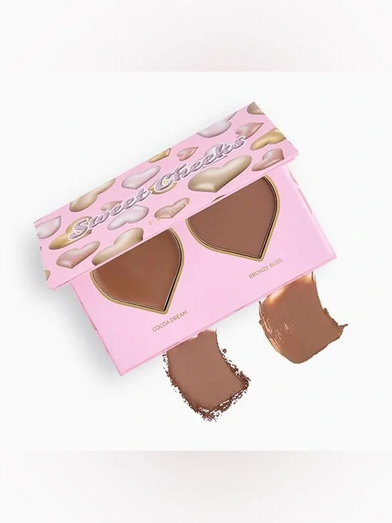 Eloise Beauty Sweet Cheeks Dual Bronzer Palette - Cocoa Dream & Bronze Bliss
